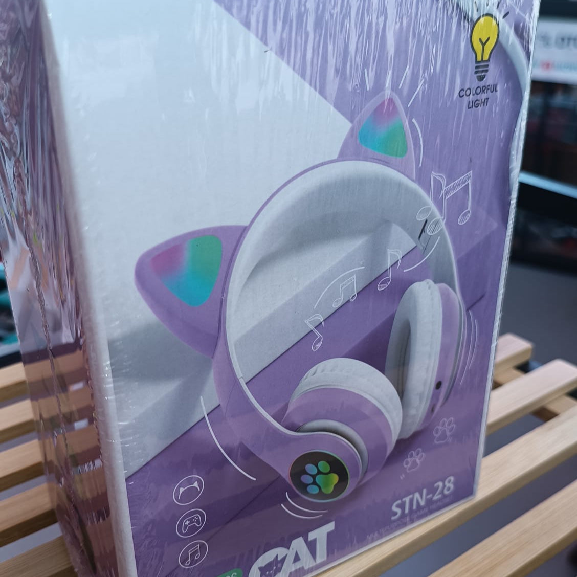 Cascos Bluetooth Cat Orejas Gato