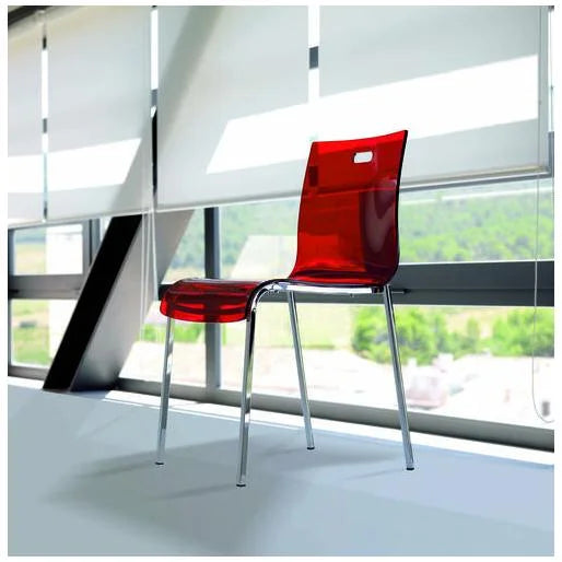 Silla Acrilica Roja Artica