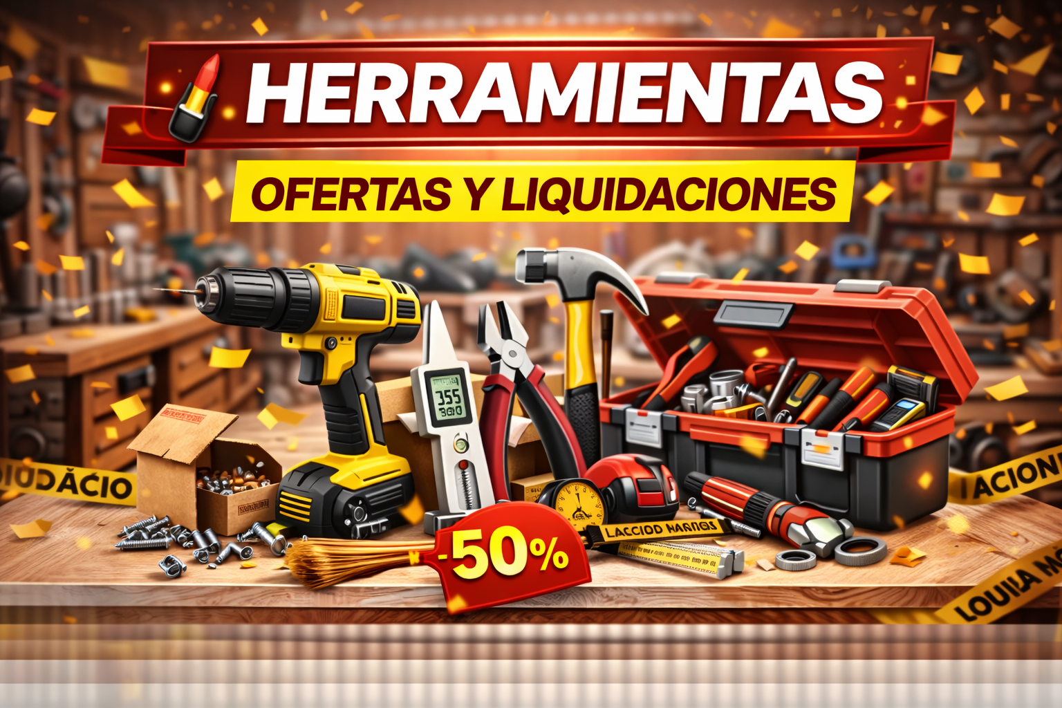 Herramientas - Ofertas y Liquidaciones 🔧🔥