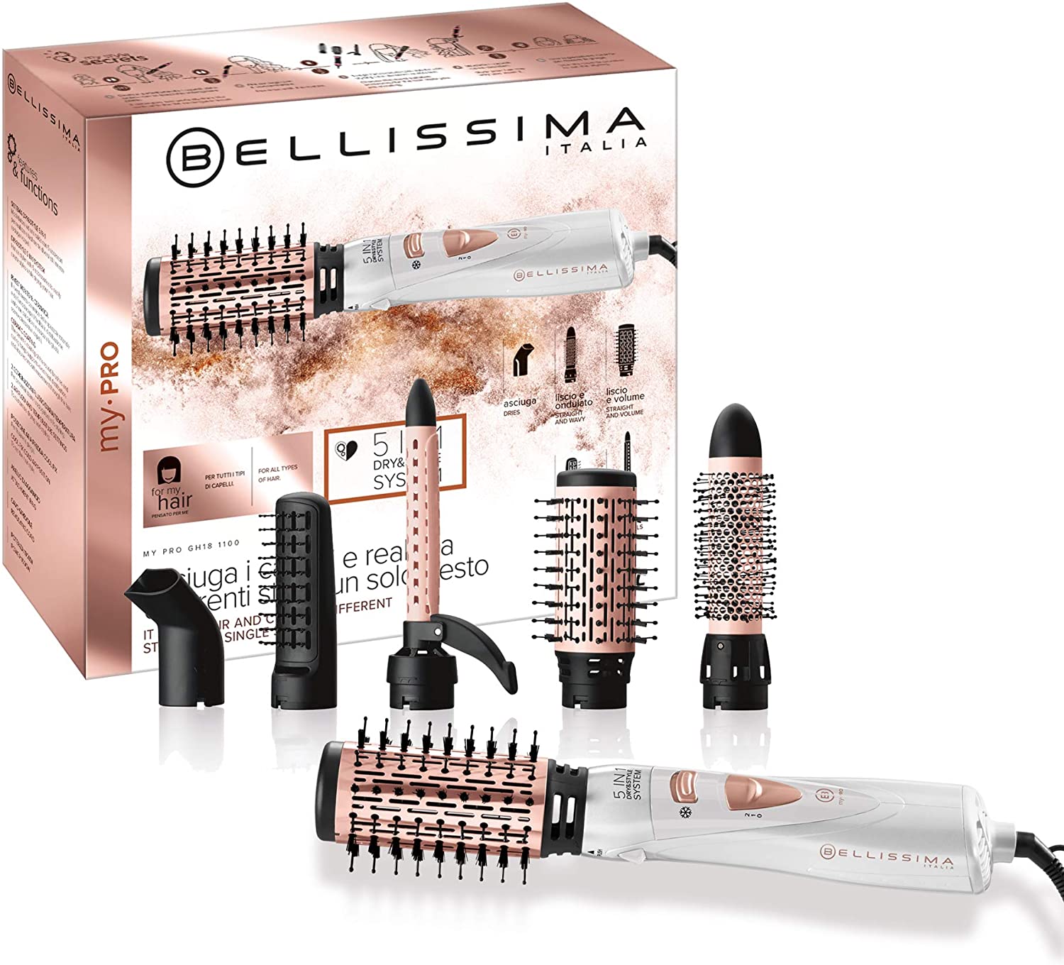 Bellissima My Pro GH18 1100: Tu Salón de Belleza 5 en 1