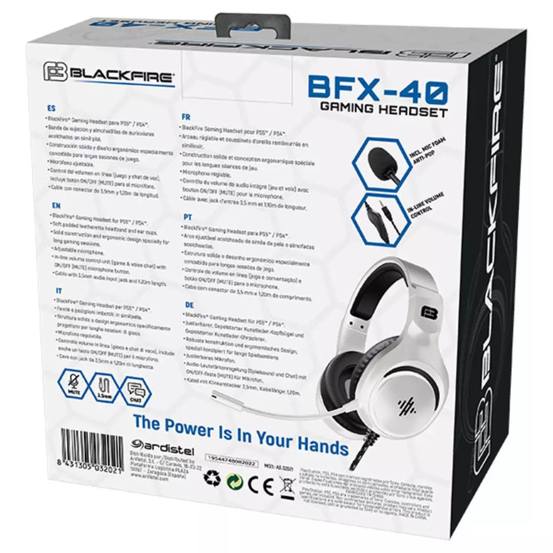 🎧 Auriculares Gaming Blackfire BFX-40 – Comodidad y rendimiento para tus partidas