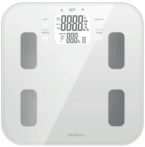 Báscula de Baño Inteligente Mx Onda MX-PS2470 – Análisis Corporal Completo
