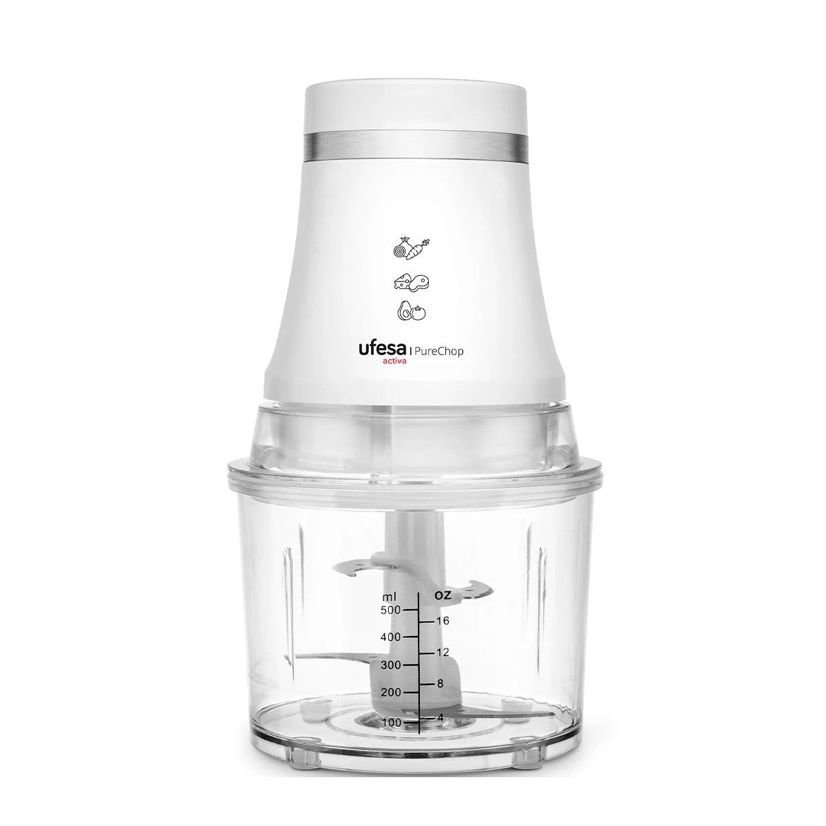 Ufesa PureChop - La Picadora Eléctrica que Transformará tu Cocina (400W, 0.5L)
