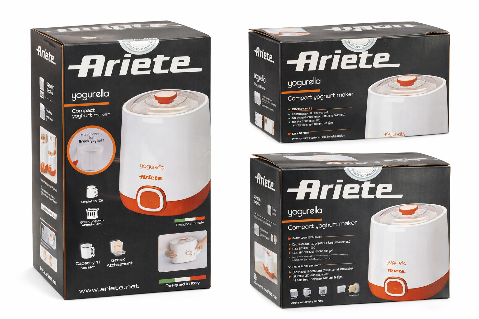 Yogurtera Ariete Yogurella 1L – Máquina para Yogur Casero y Yogur Griego en Oferta Outlet