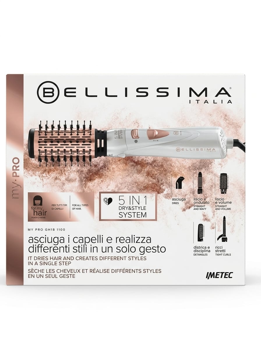 Bellissima My Pro GH18 1100: Tu Salón de Belleza 5 en 1