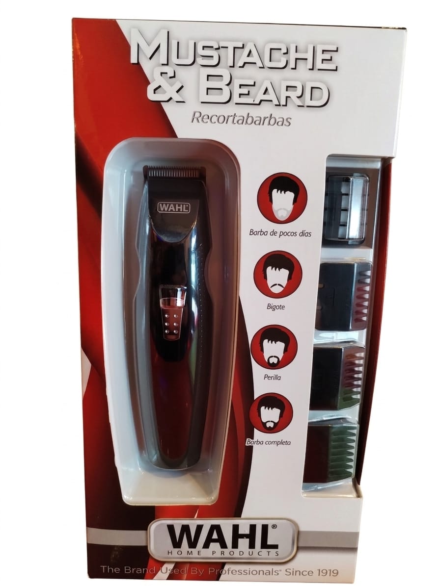 Recortadora Wahl Mustache &amp; Beard - Precisión Profesional en tus Manos