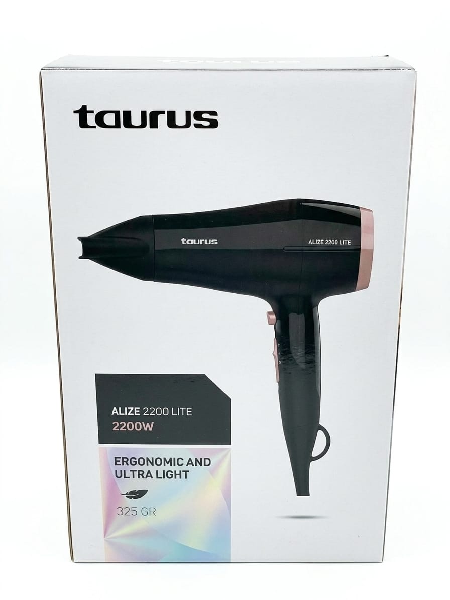 Secador Taurus Alize 2200 Lite - Potencia y Ligereza en un solo Click