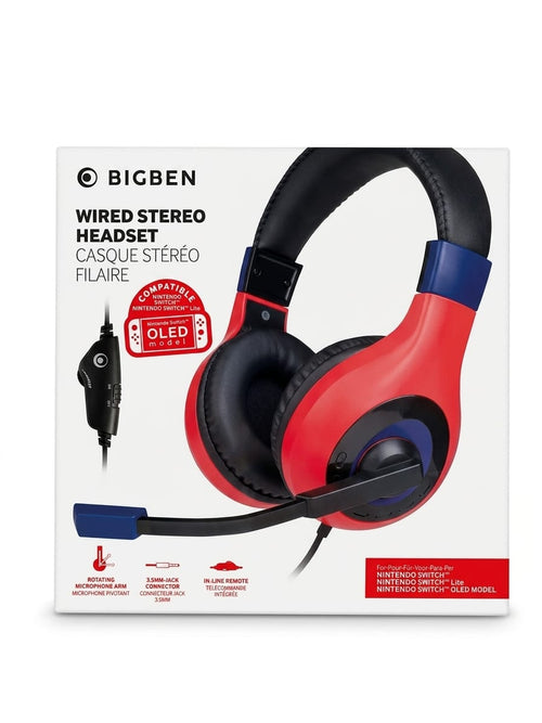 Auriculares Estéreo con Cable Bigben - Listos para la Acción