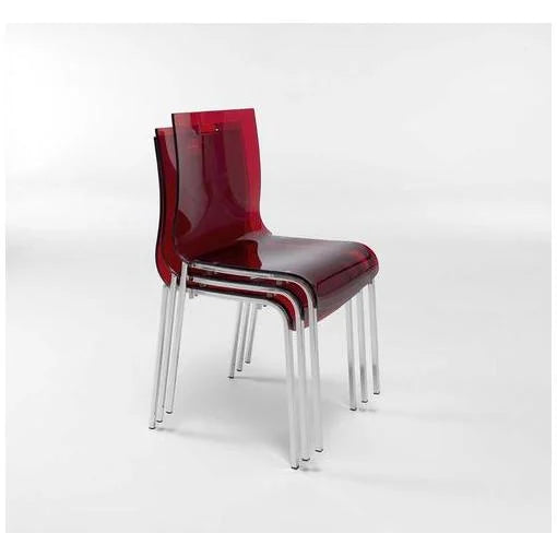Silla Acrilica Roja Artica