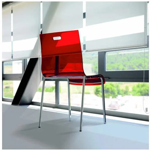 Silla Acrilica Roja Artica