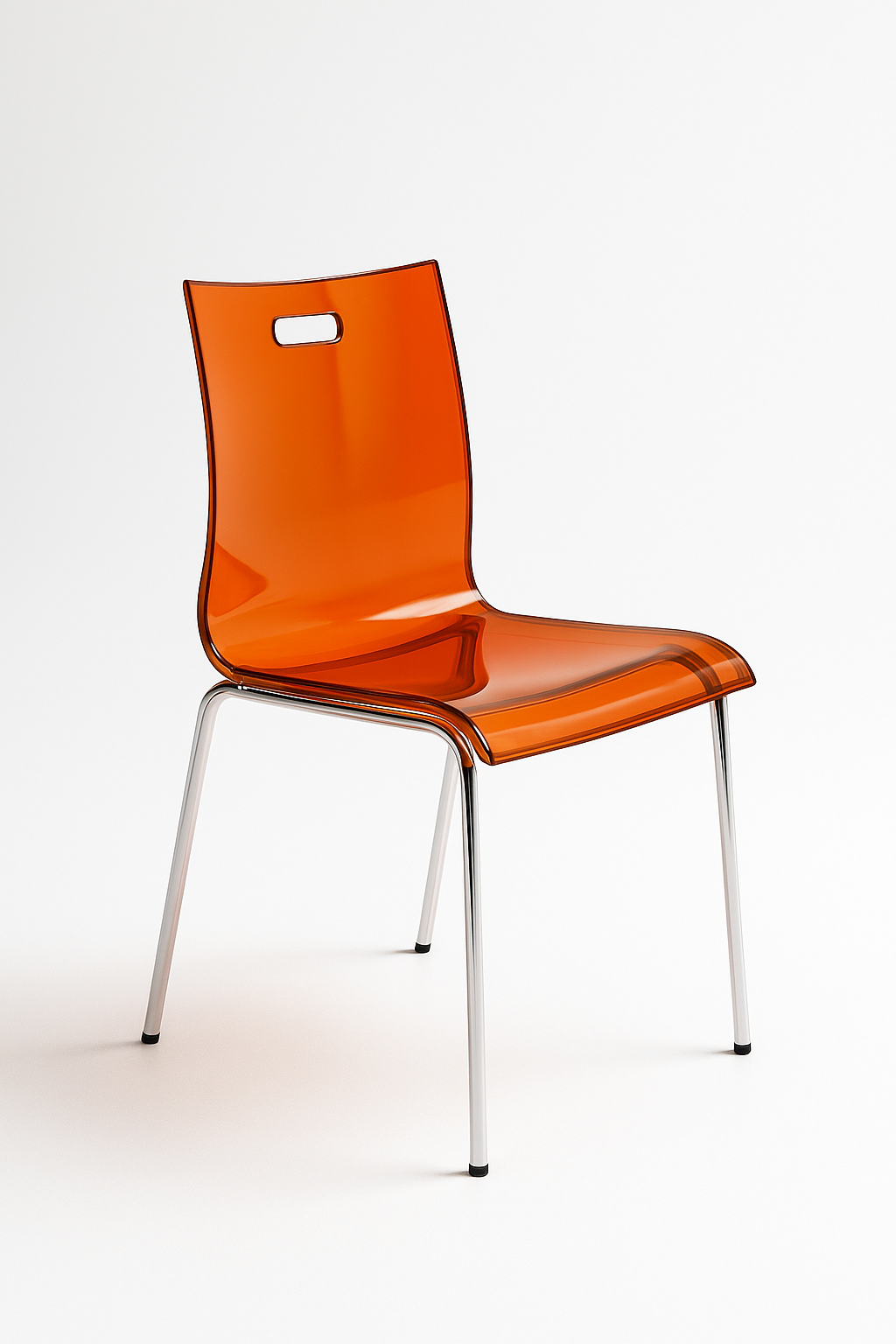 Silla Acrilica Roja Artica
