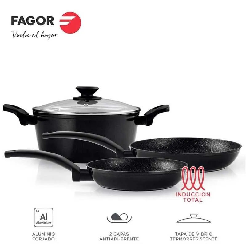 Set de Cocina Fagor: Rendimiento Profesional en tu Hogar