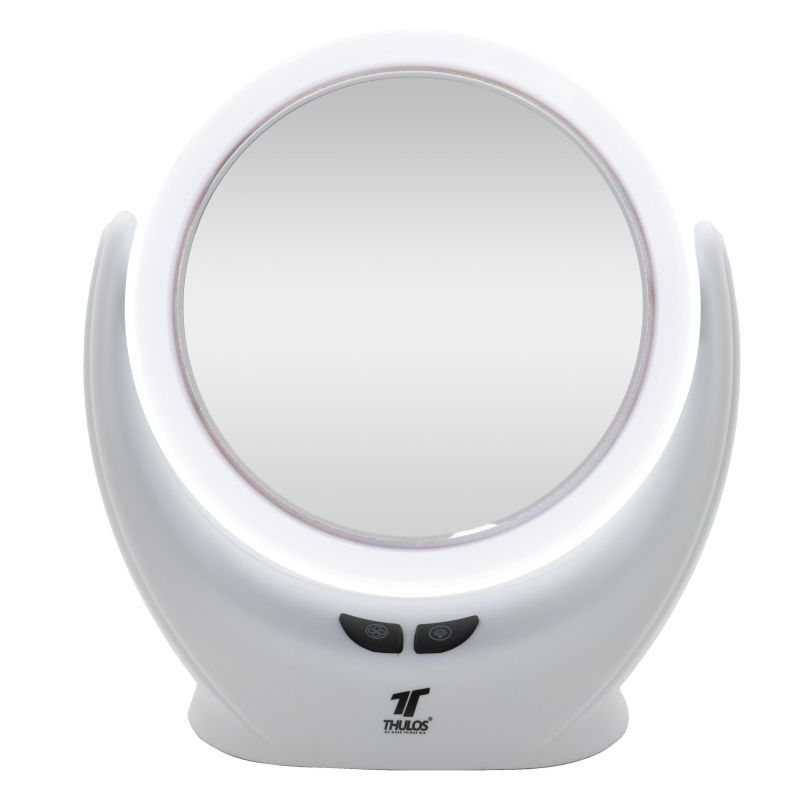 ✨ ¡Maquillaje Impecable y Fresco! Espejo THULOS con LED y Ventilador Integrado ✨