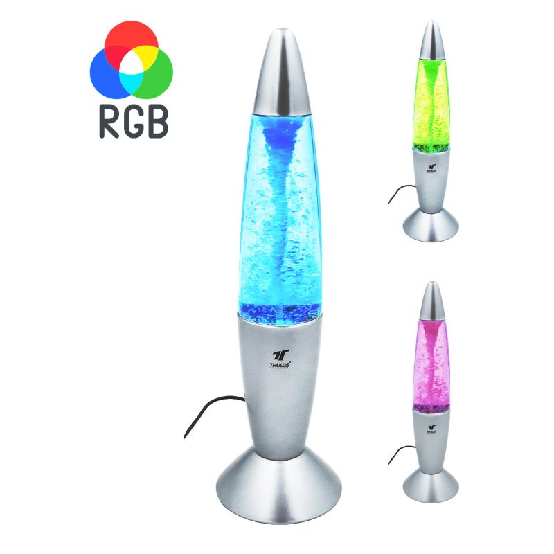Lámpara LED efecto tornado RGB